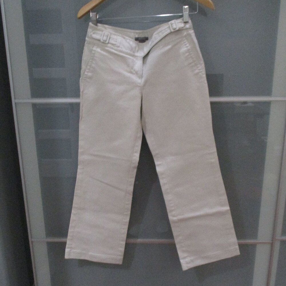 Ann Taylor Cropped Wide Leg Pants